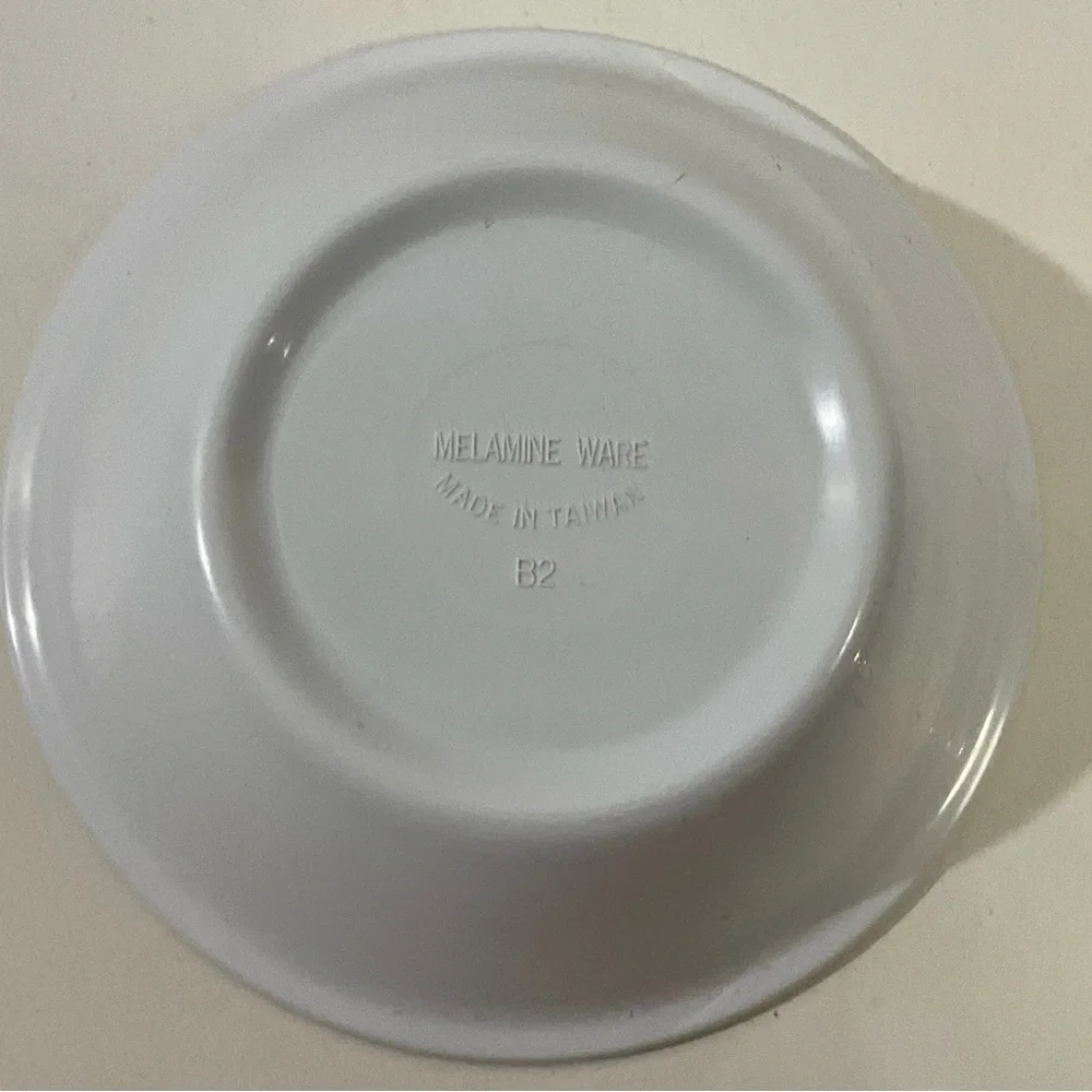 Vintage Melamine Ware Child’s Bowl with Clown and ABC’s Taiwan B2
